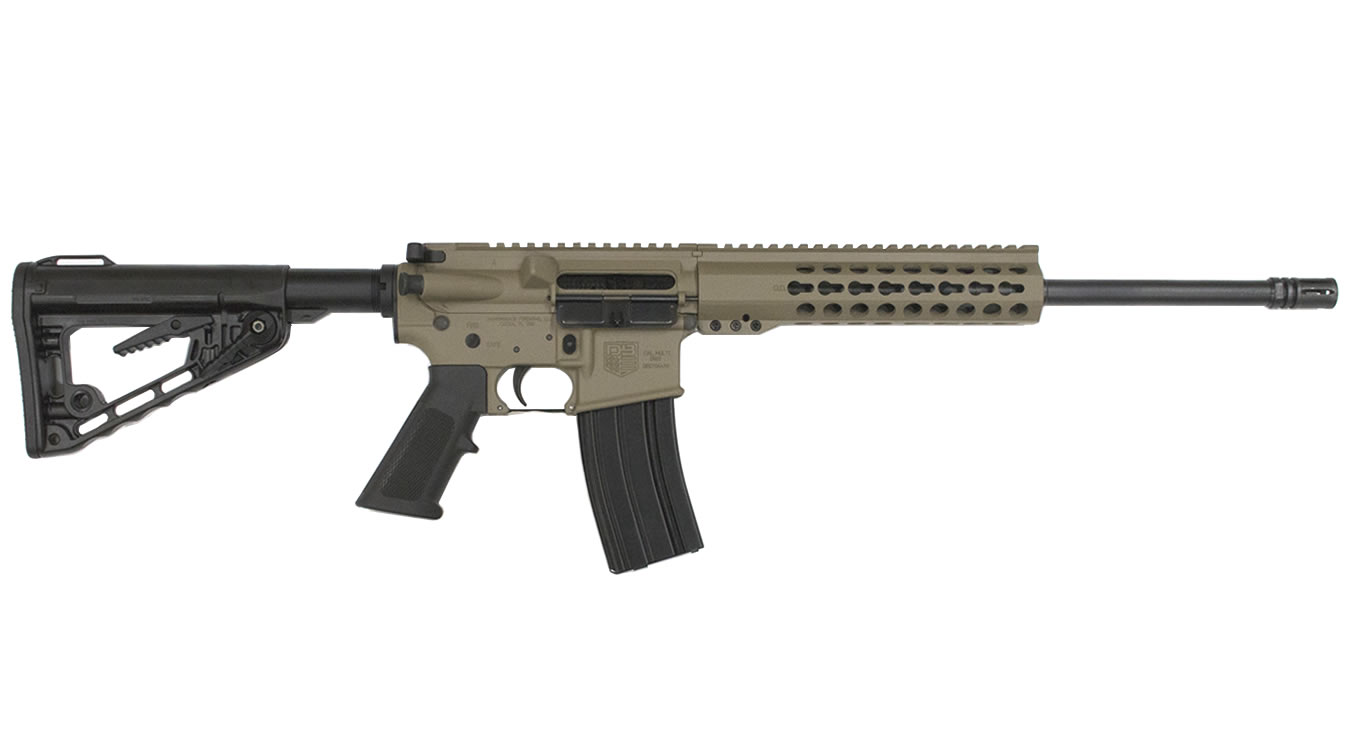 Diamondback DB15 5.56mm Semi-Automatic Rifle with KeyMod Rail and Rogers Super Stoc – Texas AR-15 Rifle