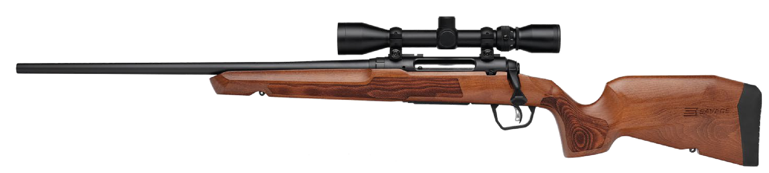 Savage Axis 2 XP Hardwood 22-250 Rem 22in Left-Hand w/3-9×40
