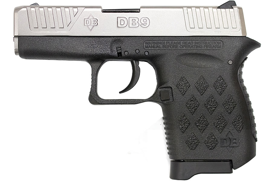 Diamondback DB9 9mm Carry Conceal Pistol with EX Slide - Texas Subcompact Pistol - Texas