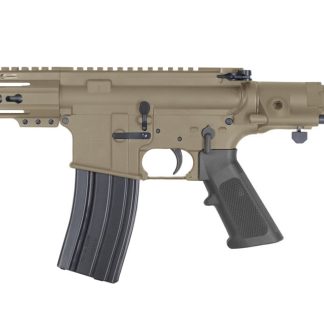 Diamondback DB15 5.56mm Flat Dark Earth Pistol with Maxim CQB Stabilizing Brace - Texas AR-15 Rifle - Texas