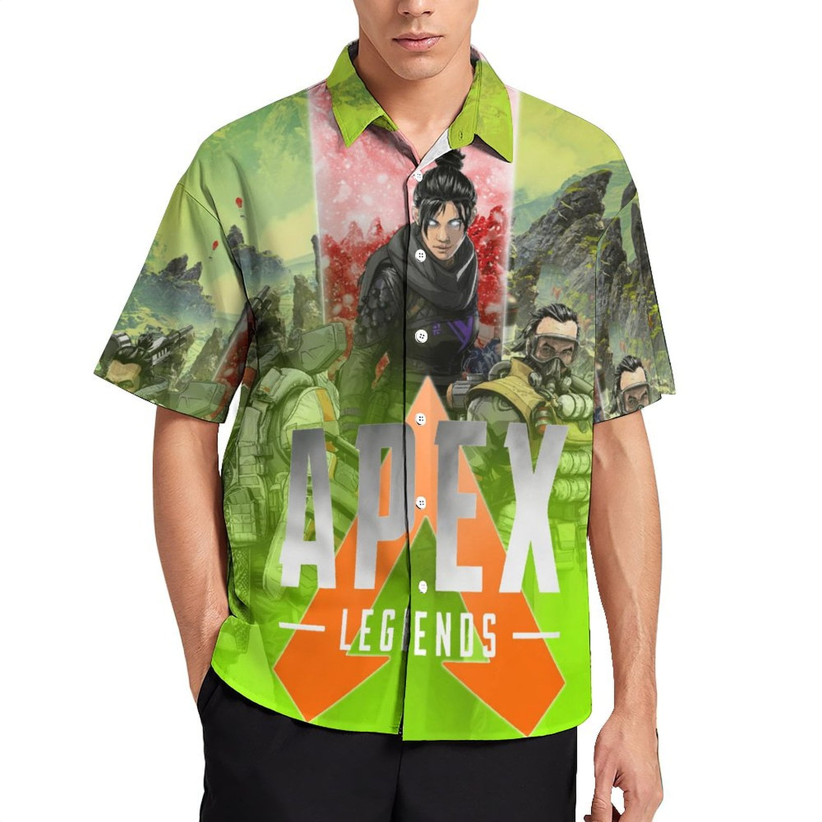 Apex Logo'd Hawaiian Shirt Roulette Apex Logo'd Hawaiian Shirt Roulette - Accessories - Dallas Shooters Supply