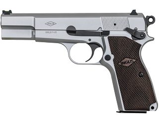 Inglis P-35N Hi-Power 9mm 4.7in Satin Nickel 15rd