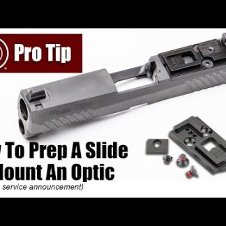 Apex Optic Mount for ACRO/MPS* - Sig P320 Sig-LOC Slide Cut including M17 / M18 Models