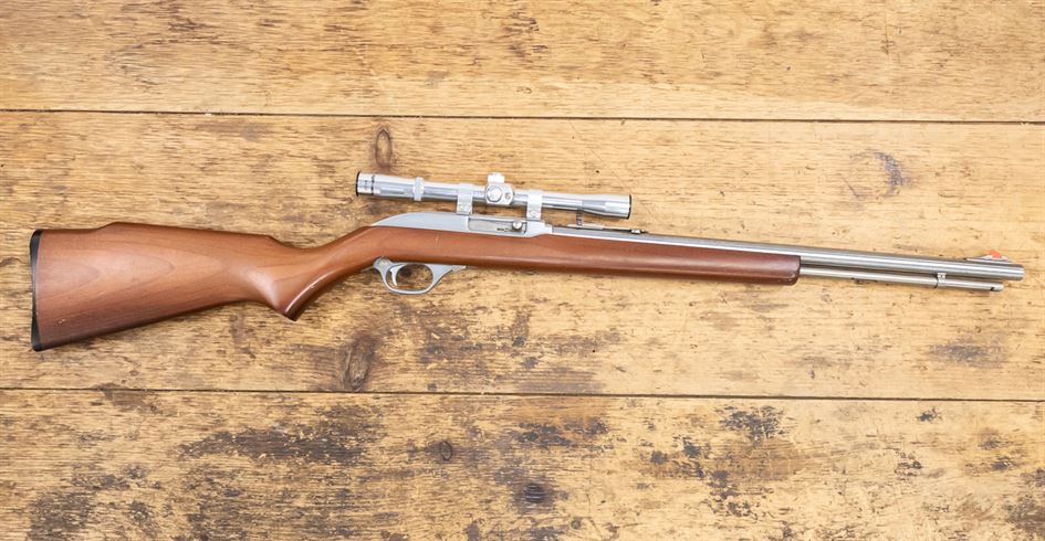 Marlin Model 60 22LR Police Trade-in Semi-Auto Rifle with Scope Marlin Model 60 22LR Police Trade-in Semi-Auto Rifle with Scope - Marlin Used Gun Collection - Dallas Shooters Supply