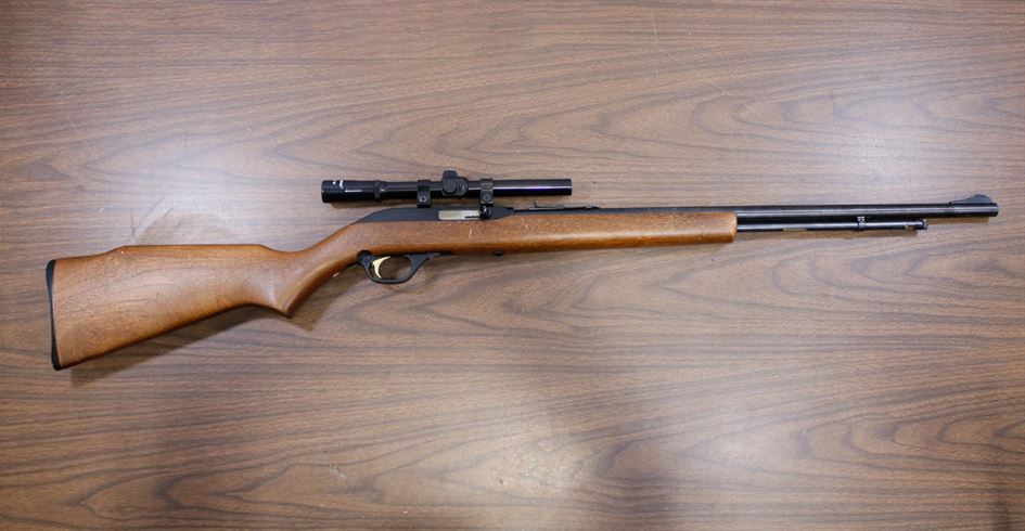 Marlin 60 22LR Police Trade-In Rifle with Optic Marlin 60 22LR Police Trade-In Rifle with Optic - Marlin Used Gun Collection - Dallas Shooters Supply